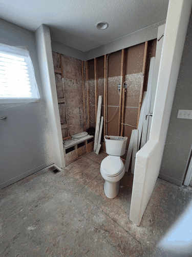Before After Bathroom Remodel Transition - Premier Bathroom Remodeler